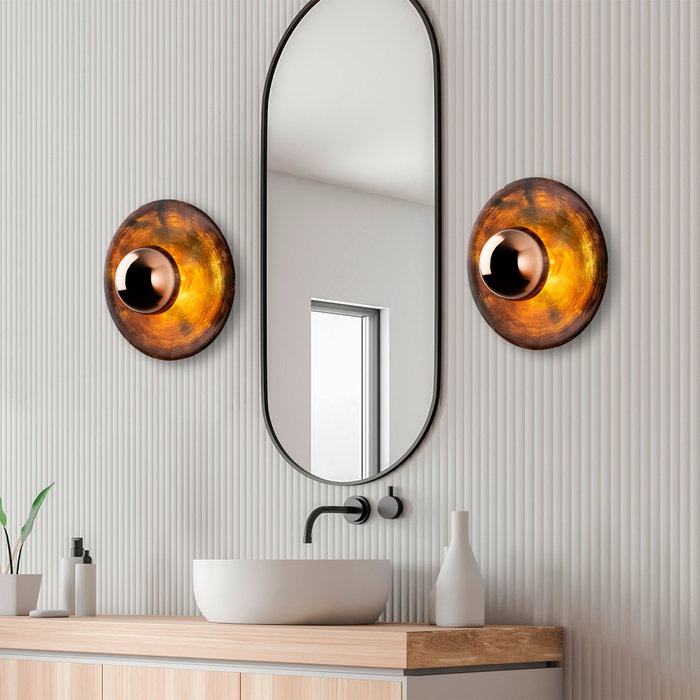 Opviq Kurt - 13352 Lámpara de pared de cobre Opviq Kurt - 13352 Lámpara de pared de cobre